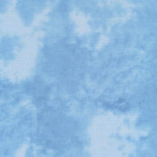 Tissu patchwork Stof - marbré bleu