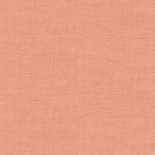 Tissu patchwork Makower rose -Texture lin Saumon
