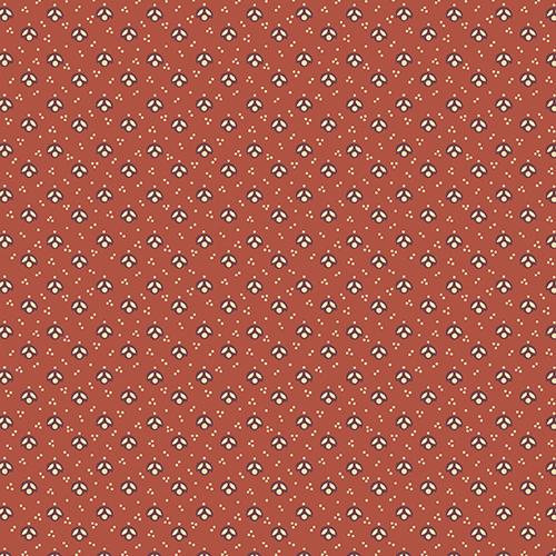 Tissu de Reproduction - Petits Motifs marrons