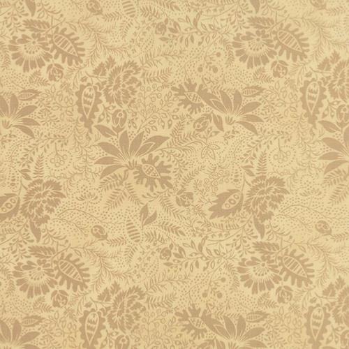 Tissu Moda Feuillages beige