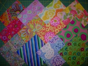 lot de 12 coupons tissu patchwork assortis kaffe fassett 