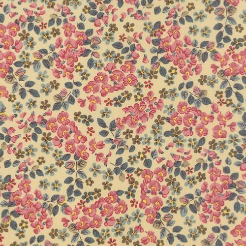 Tissu Moda Grappes de fleurs