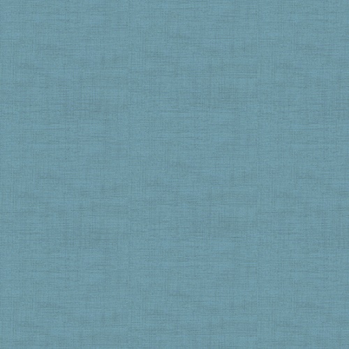 Tissu patchwork Makower -Texture lin Bleu - Collection Linen