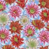 Tissu Patchwork Kaffe Fassett  - Cactus Flower - PJ096 Multicolores