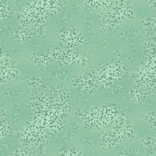 Tissu Patchwork Stof Vert d'eau faux unis - Basic Twist