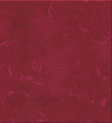 Tissu patchwork Stof - roses ombrées bordeaux