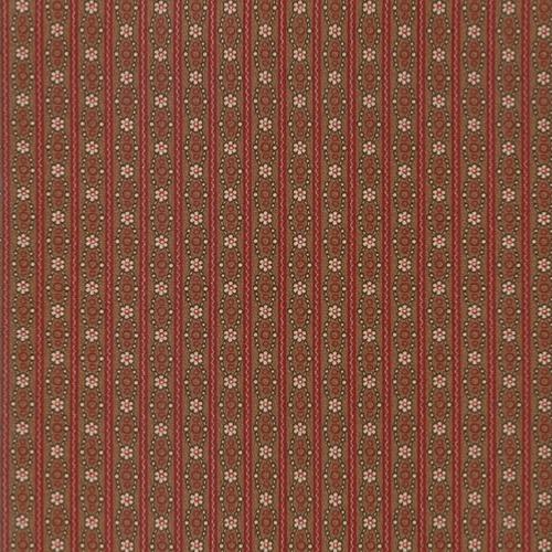  Tissu Moda Crystal Lake - Tissu Patchwork fines rayures et petites fleurs