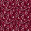 Tissu Patchwork Stof brindilles bordeaux - Filippa's line