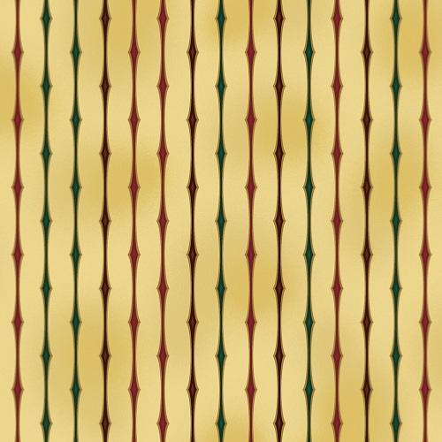 Tissu patchwork Noël - Rayures dorées sur fond paille - Amazing Stars