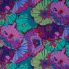 Tissu Kaffe Fassett violet - Lotus Leaf Purple