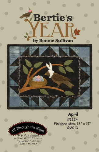  Block Of The Month - BOM Bonnie Sullivan - Bertie's Year- block 4