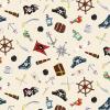 Tissu Patchwork Makower accessoires de pirates