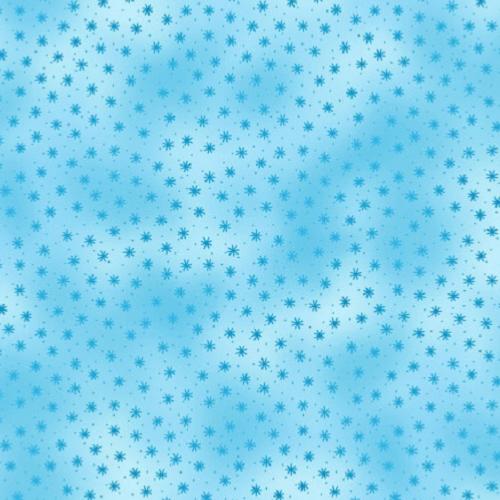 Tissu Patchwork Stof Turquoise clair faux unis - Basic Twist