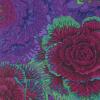 Tissu Kaffe Fassett violet - Brassica - PJ51 Purple