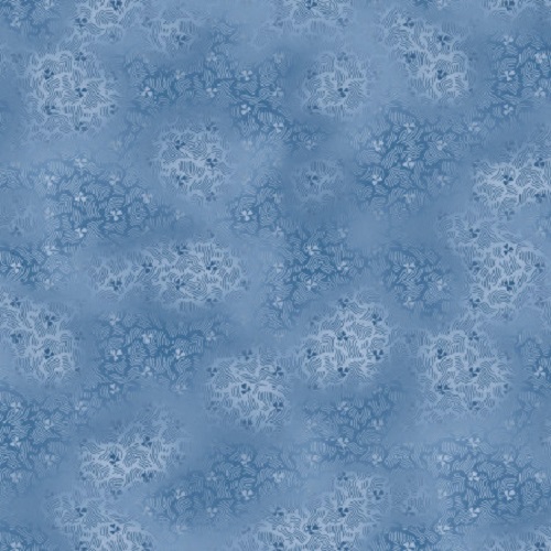 Tissu Patchwork Stof bleu faux unis - Basic Twist