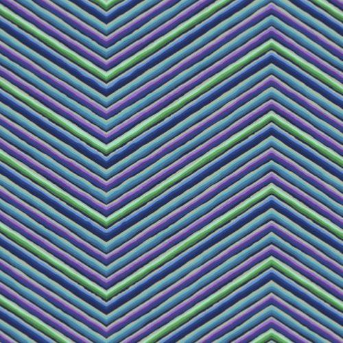 Tissu Kaffe Fassett - Chevrons Stripe - GP090 - Blue