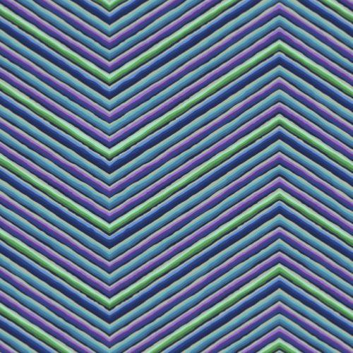 Tissu Kaffe Fassett - Chevrons Stripe - GP090 - Blue