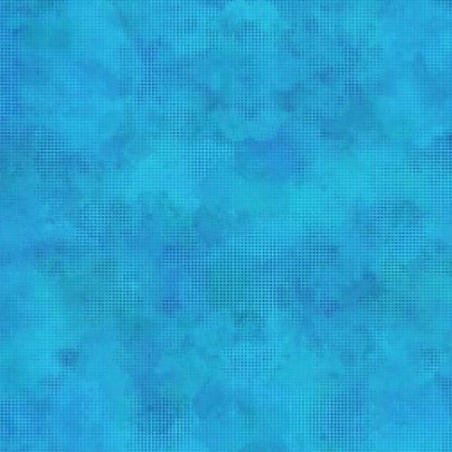 Tissu patchwork turquoise - Dit Dot Evolution - In The Biginning