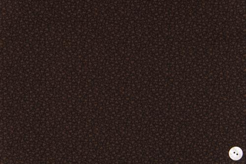 Tissu patchwork Quilt Gate - Collection Gentle Flowers - Marron Foncé