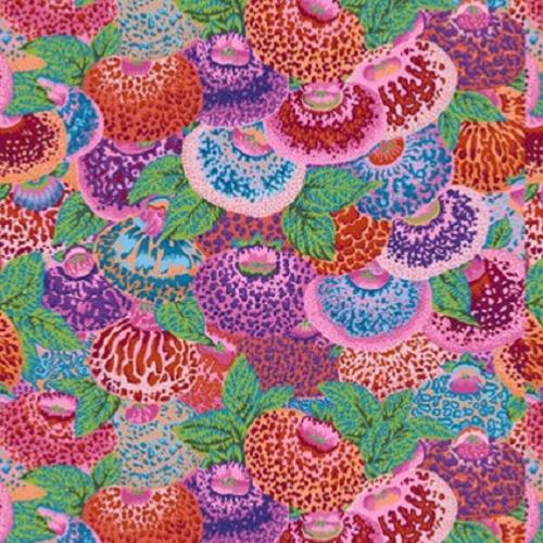 Tissu Kaffe Fassett - Lady's Purse- PJ094 RED