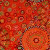 Tissu Kaffe Fassett rouge - Millefiore Tomato - GP092 