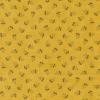 Tissu Moda Garden Gatherings - Petites grappes noisette sur fond jaune