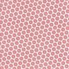  Tissu  Moda Red Project - Tissu Patchwork blanc Rosaces rouges - SOLDES