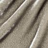  tissu de velours satiné taupe au mètre