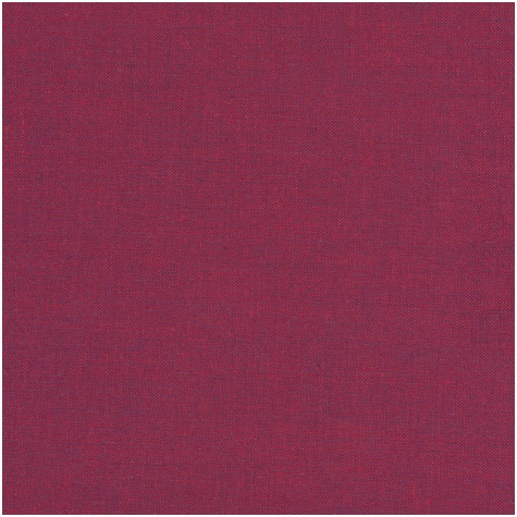 Tissu patchwork double fils bleu saphir et rouge - PROMO