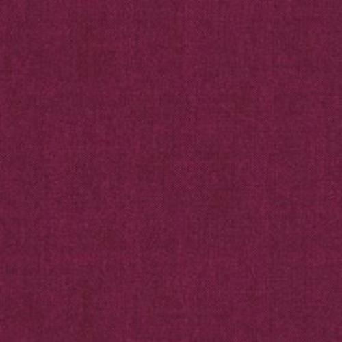 Tissu patchwork Makower Magenta -Texture lin - Collection Linen