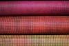 Lot de 3 coupons Patchwork Rouge Orangé Dit Dot Evolution- 24x55cm