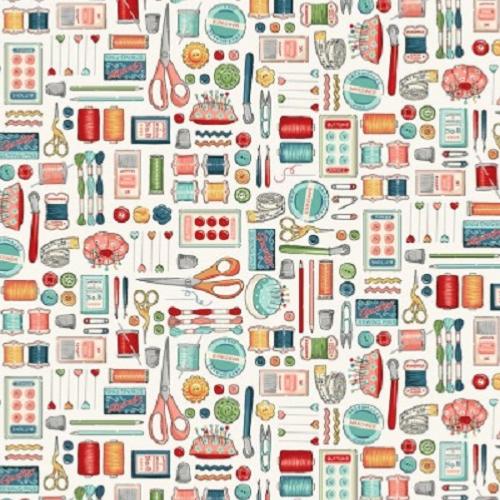 Tissu Makower -Accessoires de couture