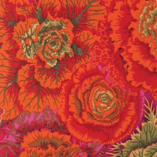 Tissu Kaffe Fassett - Brassica - PJ51 Rust