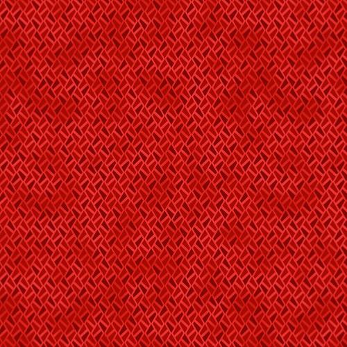 Tissu patchwork rouge - Petits motifs Tons sur Tons - Gradiente