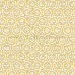  FAT de tissu patchwork TILDA round ornament mustard 45x50cm