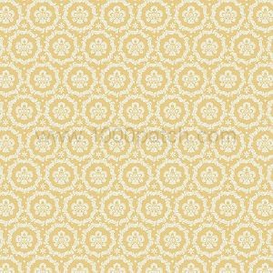  FAT de tissu patchwork TILDA round ornament mustard 45x50cm