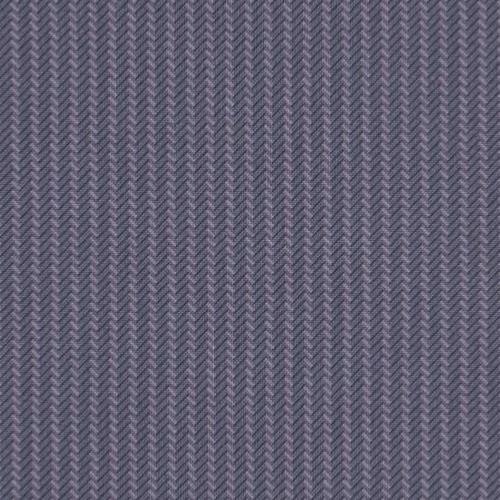 Tissu Makower Trinkets Zig Zag Stripe parme - rayures