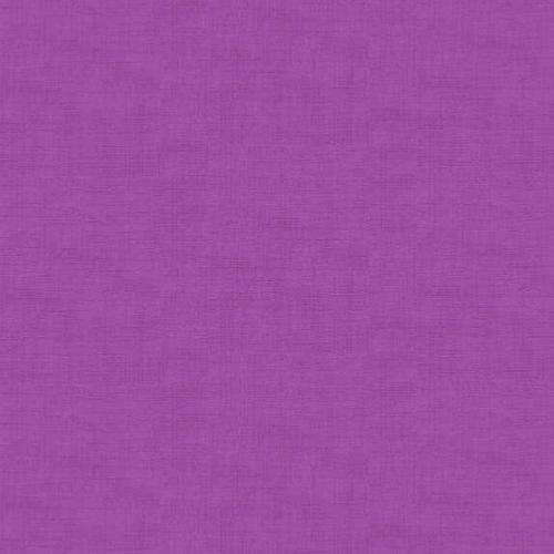 Tissu patchwork Makower -Texture lin Hyacinth - New Linen