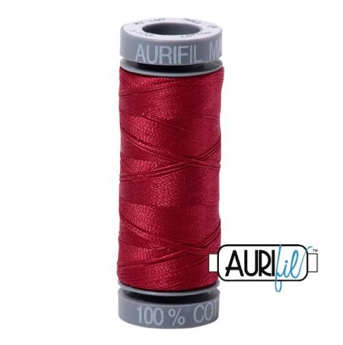 Bobine de fil AURIFIL BORDEAUX spécial patchwork main et machine