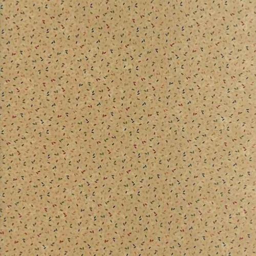 Tissu Moda Imprimé Tous petits tirets sur fond beige - PROMO