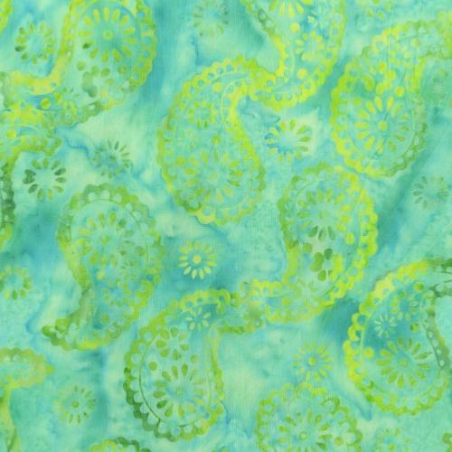  Tissu patchwork batik turquoise - Anthology - Jacqueline's Fairytale