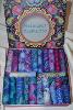 Coffret de 22 Coupons de Tissus Patchwork Kaffe Fassett Bleus