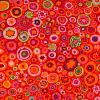 Tissu Kaffe Fassett Rouge - Paper Weight - GP20 Red