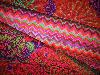  Lot de 3 coupons Patchwork Kaffe Fasett rouges assortis
