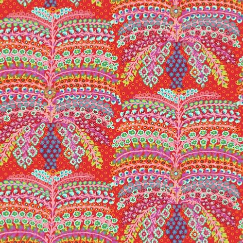 Tissu Kaffe Fassett - Persian vase - GP100 - Red