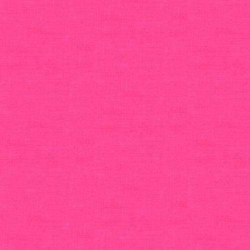 Tissu patchwork Makower -Texture lin Azalea - Collection Linen