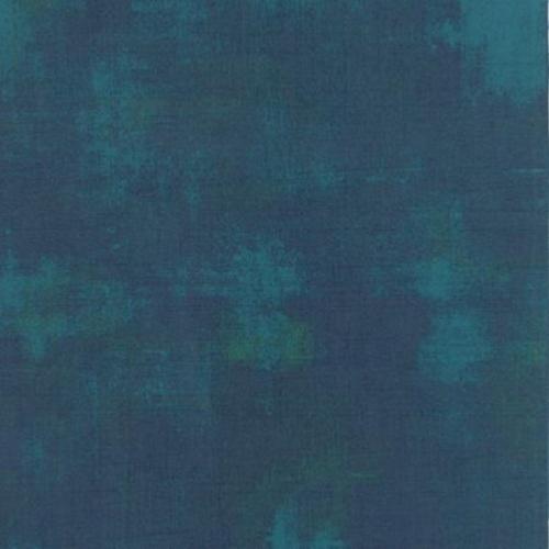 Tissu Moda Vert Canard - Collection Grunge Peacock
