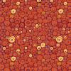 Tissu Kaffe Fassett - Button Mosaïc Orange