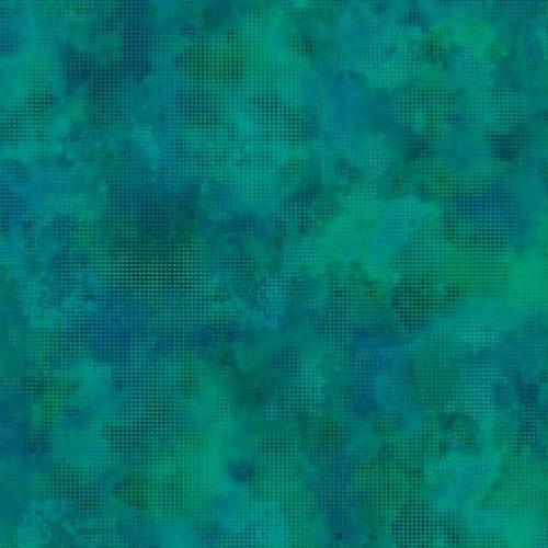 Tissu patchwork ocean - Dit Dot Evolution - In The Biginning