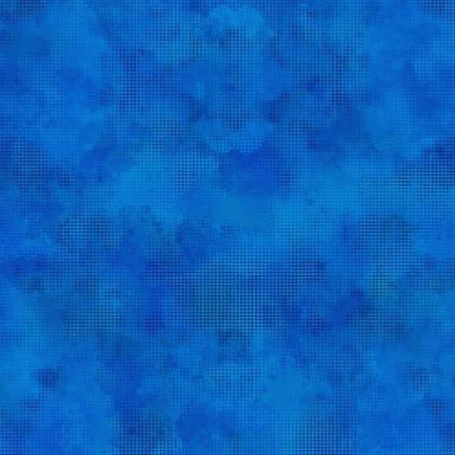 Tissu patchwork turquoise foncé - Dit Dot Evolution - In The Biginning